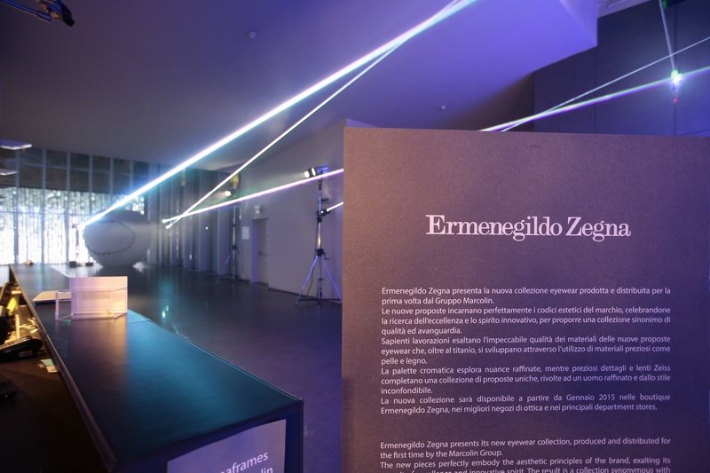 Ermenegildo Zegna & Marcolin新眼鏡系列米蘭完成全球獨家首秀