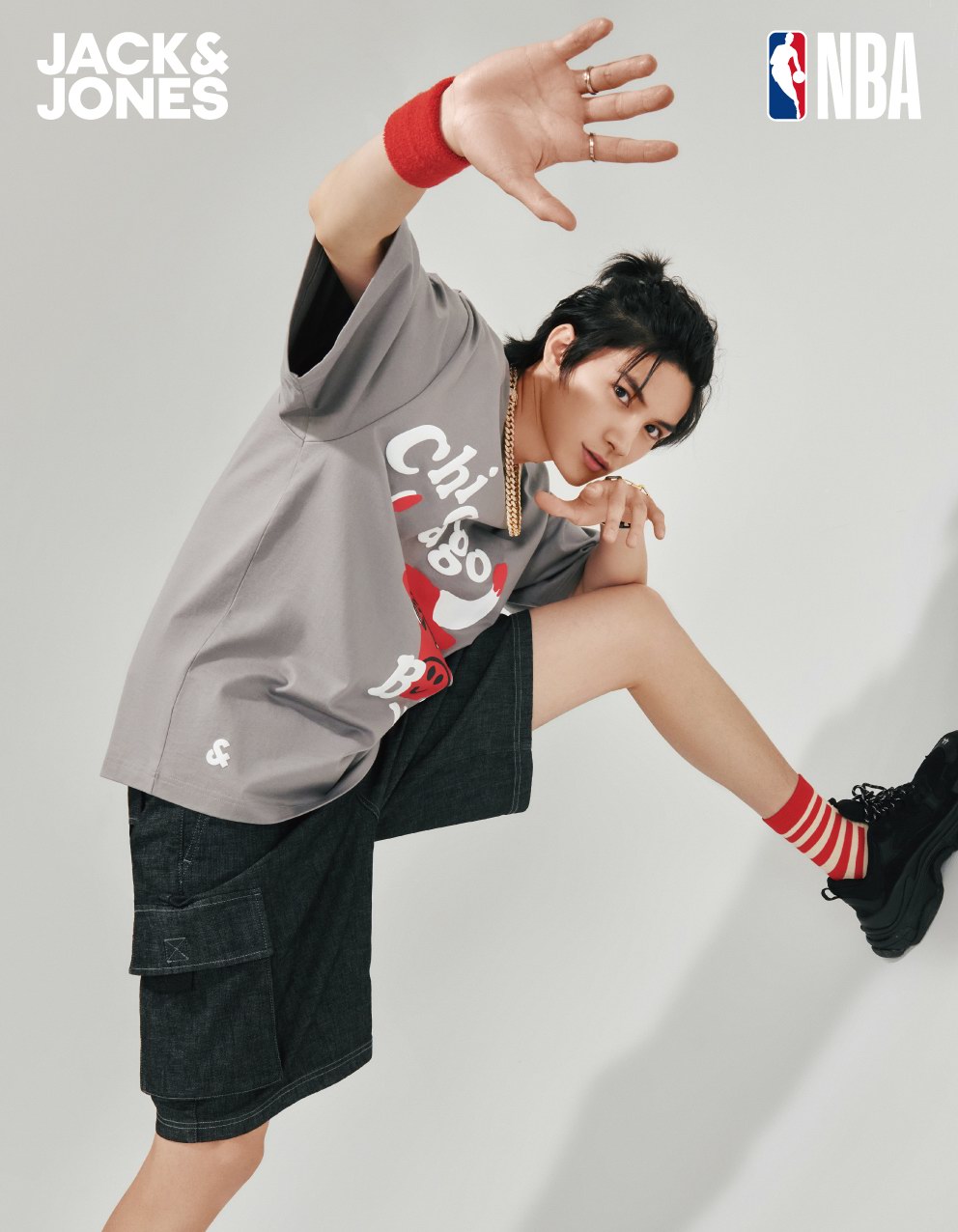 JACK & JONES杰克瓊斯攜手NBA中國，再度推出全新季度聯(lián)名系列