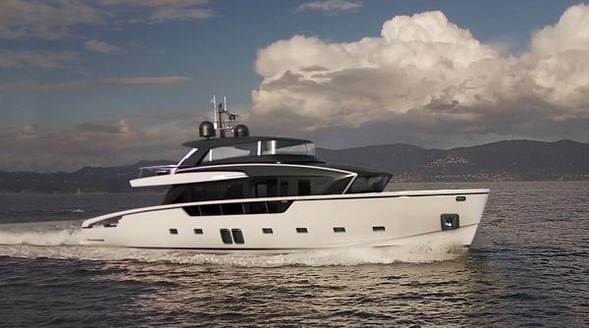 圣勞倫佐SX 88 飛橋動(dòng)力艇將亮相2017戛納游艇節(jié)