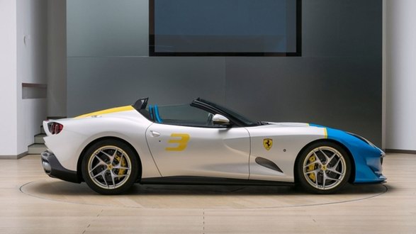 世界唯一：法拉利私人定制版敞篷跑車Ferrari SP3JC亮相！