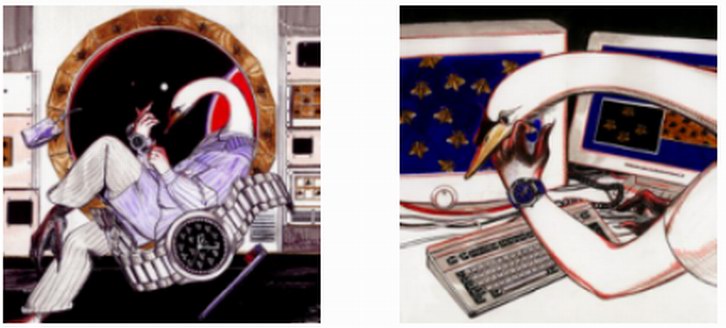 Gucci聯合三位藝術家打造創(chuàng)意插畫