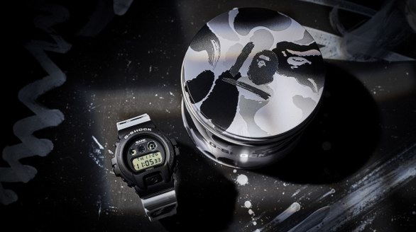 時(shí)光繾綣，禮贊歲月丨G-SHOCK ? BAPE?中國十周年聯(lián)名表款驚喜來襲