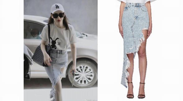 戚薇清爽夏日裝扮，盡現吸睛十足時髦造型