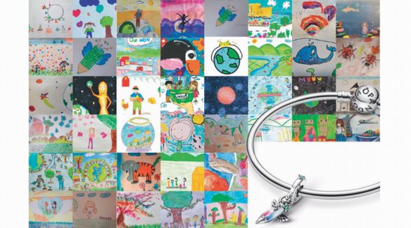 PANDORA（潘多拉珠寶）推出全新限定版吊飾，支持聯(lián)合國(guó)兒童基金會(huì)工作