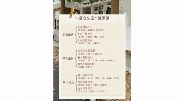 中國女裝產(chǎn)地溯源，越買越省的秘密藏不住了！ 