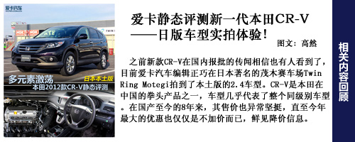 新一代本田CR-V實拍 新一代本田CR-V實拍