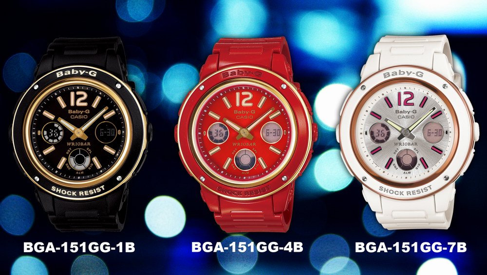 卡西歐Baby-G&times;少女時代聯(lián)名限量人氣款BGA-151GG